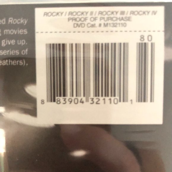 Rocky 1-4 4-Film Coll (DVD) - Picture 3 of 3